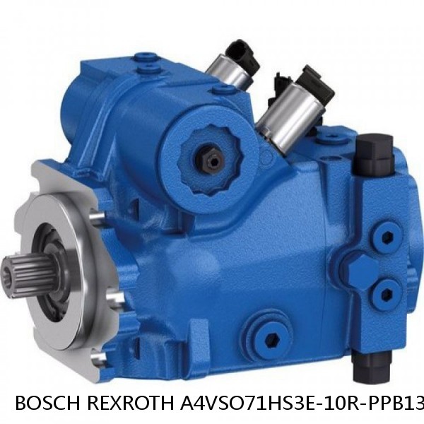 A4VSO71HS3E-10R-PPB13K33 BOSCH REXROTH A4VSO VARIABLE DISPLACEMENT PUMPS