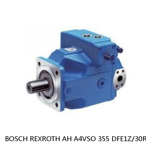 AH A4VSO 355 DFE1Z/30R-PPB25U99 BOSCH REXROTH A4VSO VARIABLE DISPLACEMENT PUMPS